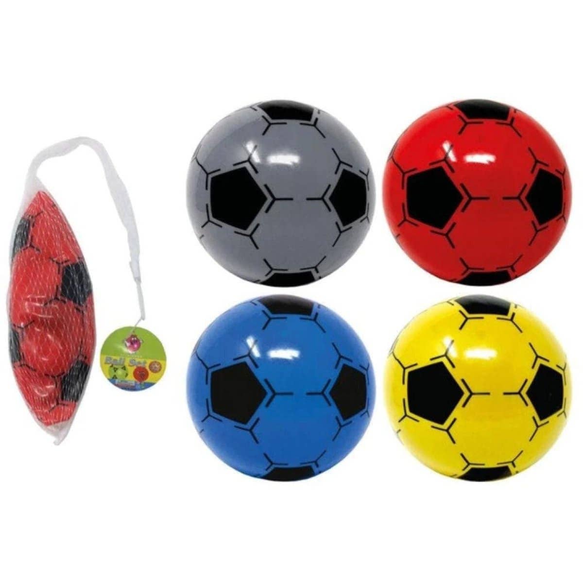 PVC Football Deflated in Net 25cm
