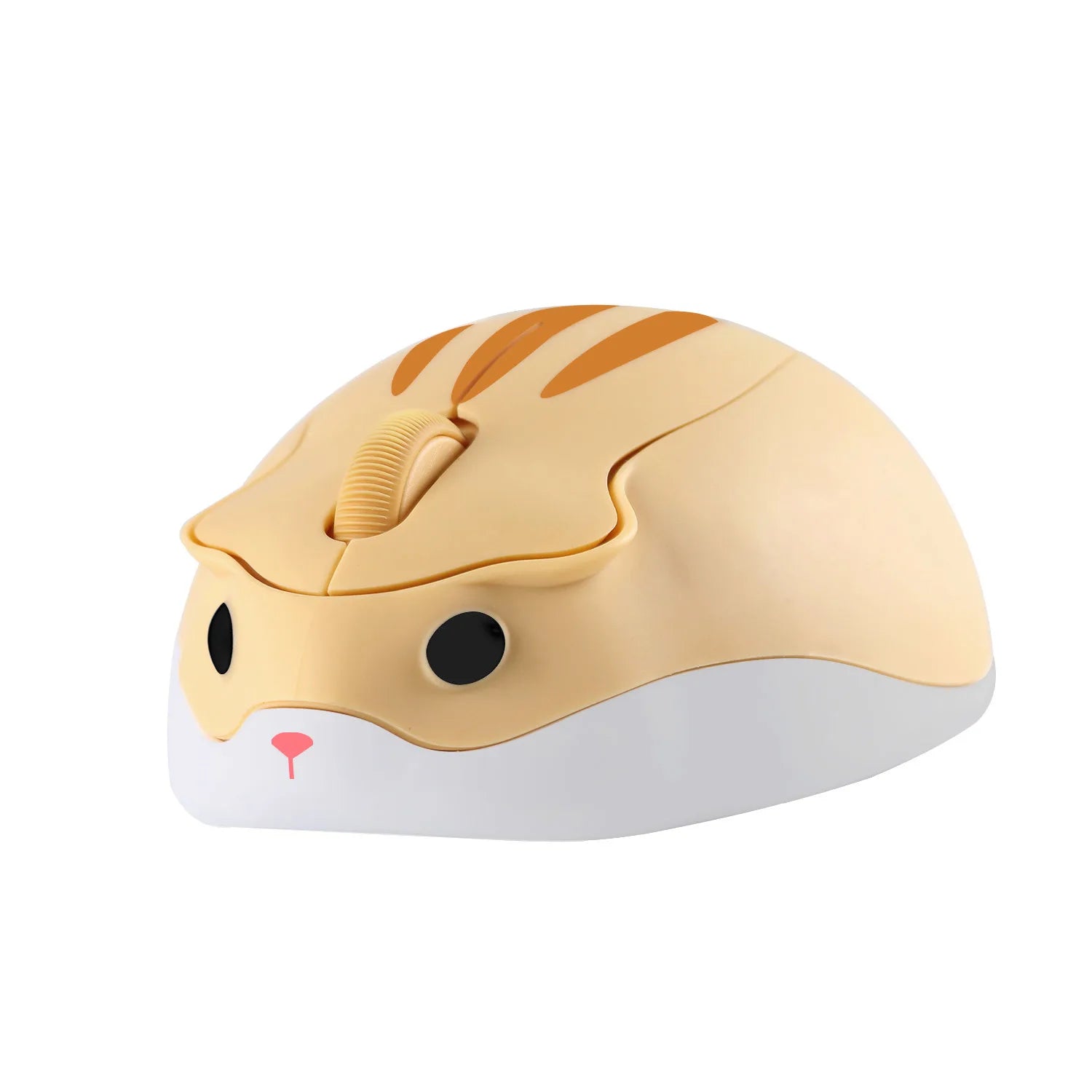 Cute Hamster Wireless Mouse - 2.4G Ergonomic Mini Mouse for PC & Laptop