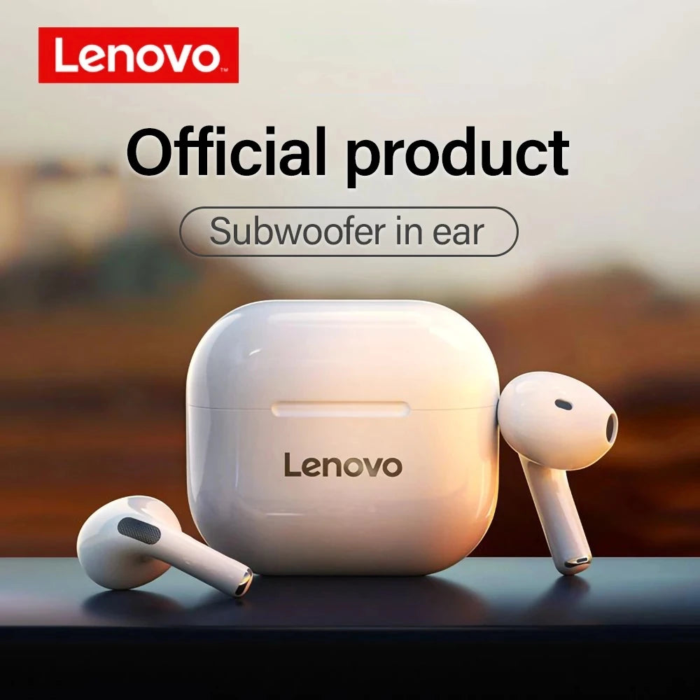 Lenovo LP40 wireless headphones Bluetooth Earphones Touch Control Sport Earbuds