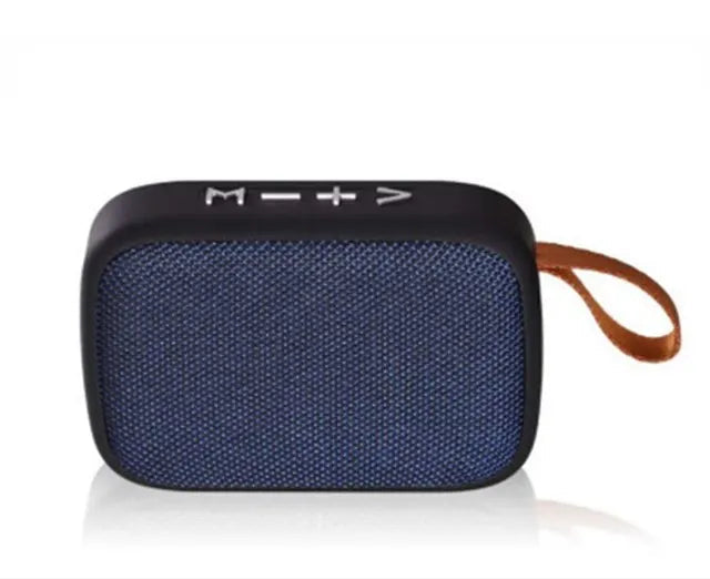 Portable Bluetooth Speaker - Wireless Fabric Soundbar with FM Radio
