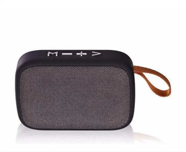Portable Bluetooth Speaker - Wireless Fabric Soundbar with FM Radio