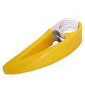 Banana Slicer & Cucumber Cutter - Stainless Steel Fruit & Vegetable Slicer for Salads, Snacks & Meal Prep