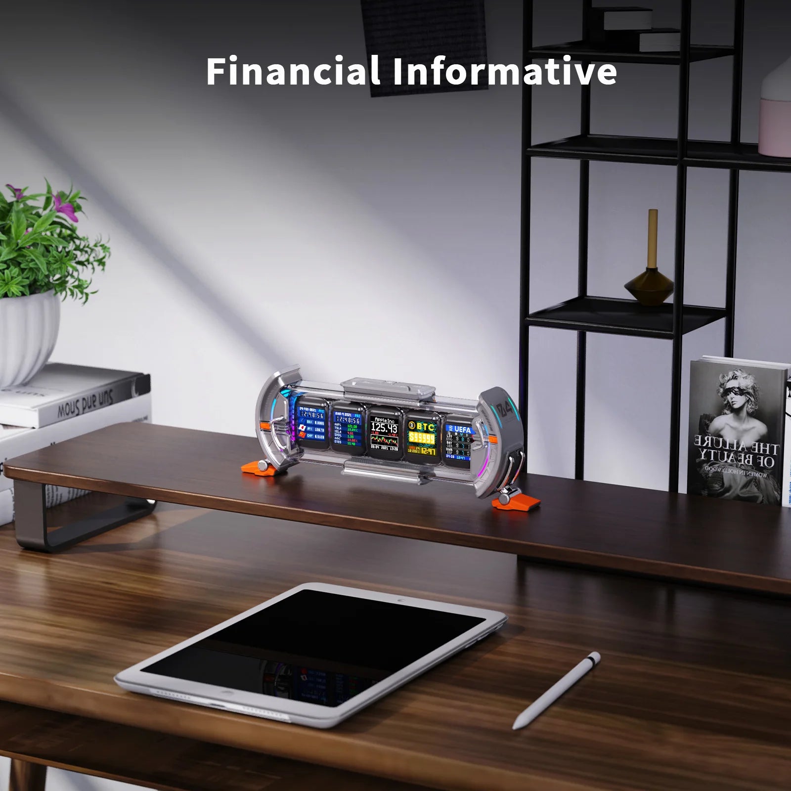 Divoom Times Gate Pixel Art Digital Clock - WiFi Smart Display with RGB Lighting