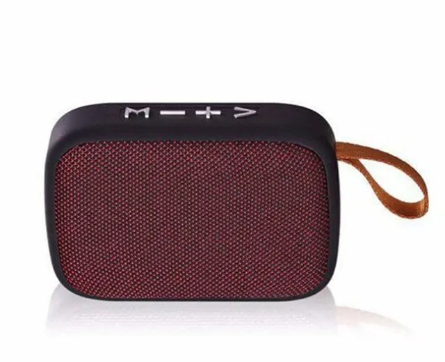 Portable Bluetooth Speaker - Wireless Fabric Soundbar with FM Radio