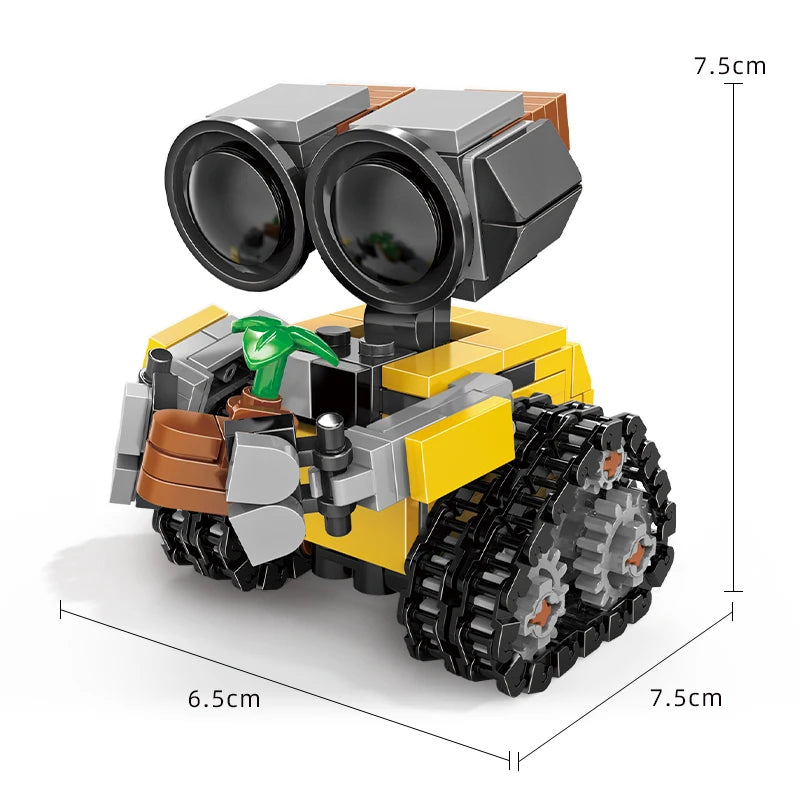 Space Robot Building Blocks Set - 217 Pieces Lego Compatible Sci-Fi Model
