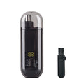 Rechargeable Nose & Ear Hair Trimmer for Men - USB Electric Grooming Tool with LED Display & Waterproof Design
