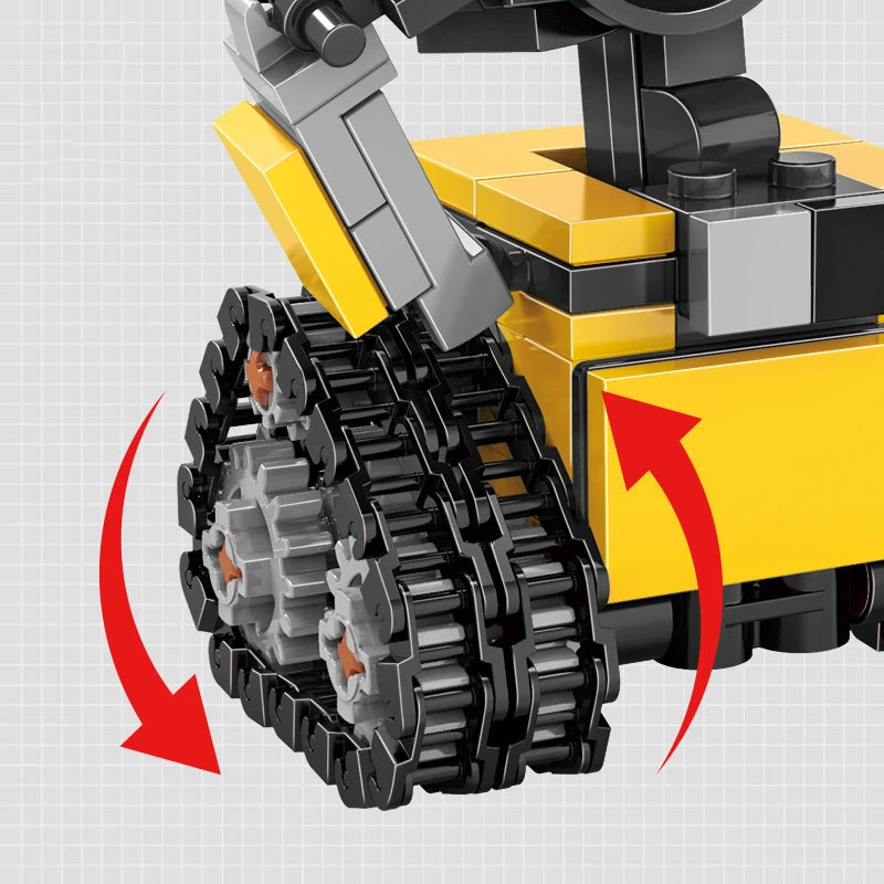 Space Robot Building Blocks Set - 217 Pieces Lego Compatible Sci-Fi Model