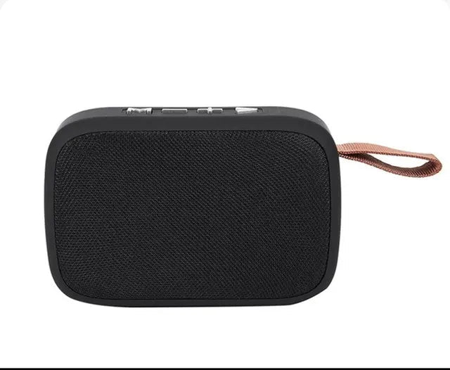 Portable Bluetooth Speaker - Wireless Fabric Soundbar with FM Radio