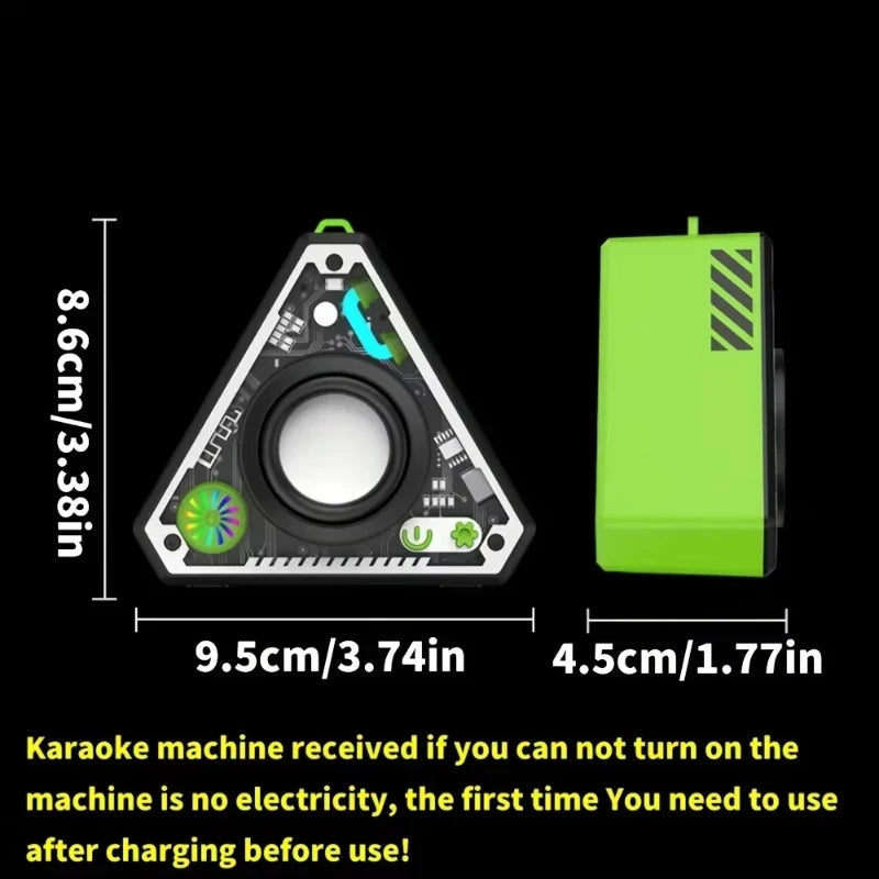 Mini Portable Bluetooth Speaker - Wireless Subwoofer for Outdoor, Travel, Desk & Home - USB Rechargeable