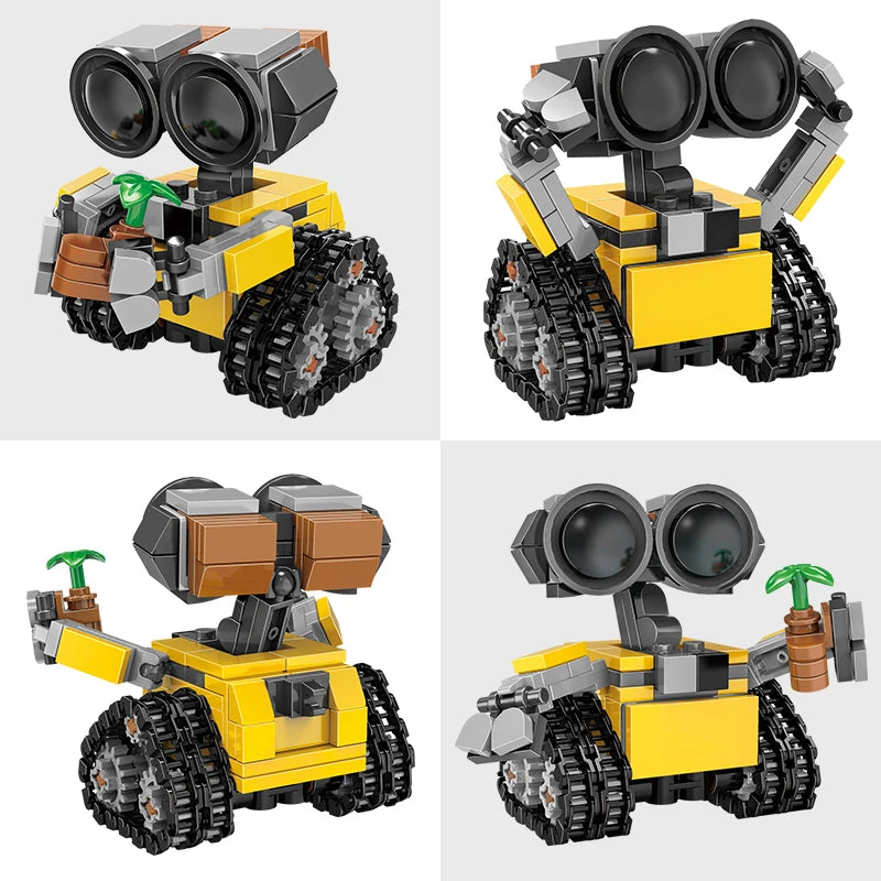 Space Robot Building Blocks Set - 217 Pieces Lego Compatible Sci-Fi Model