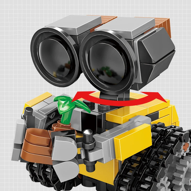 Space Robot Building Blocks Set - 217 Pieces Lego Compatible Sci-Fi Model