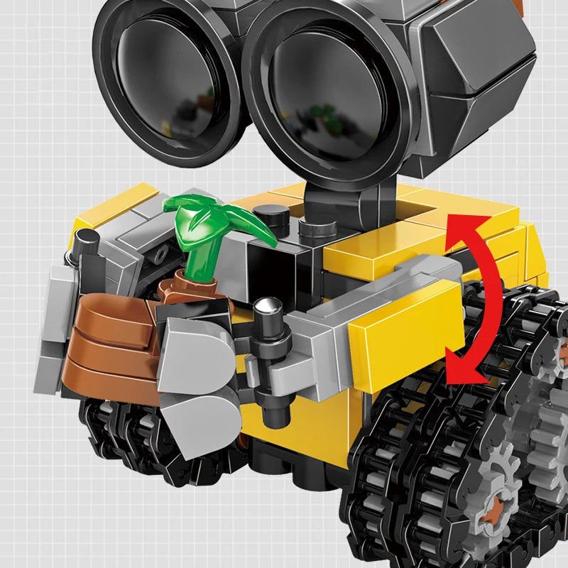 Space Robot Building Blocks Set - 217 Pieces Lego Compatible Sci-Fi Model