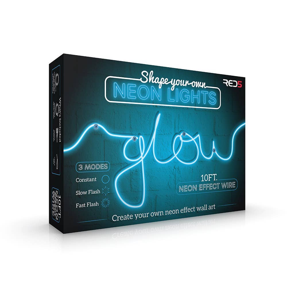 DIY Neon Light - Shape Your Own Custom LED Neon Sign with 3 Light Modes