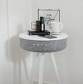 Tabblue Bluetooth Speaker Table | Premium Wooden Side Table with 360° Sound & USB Charging